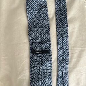 Men’s Blue Gucci GG Tie